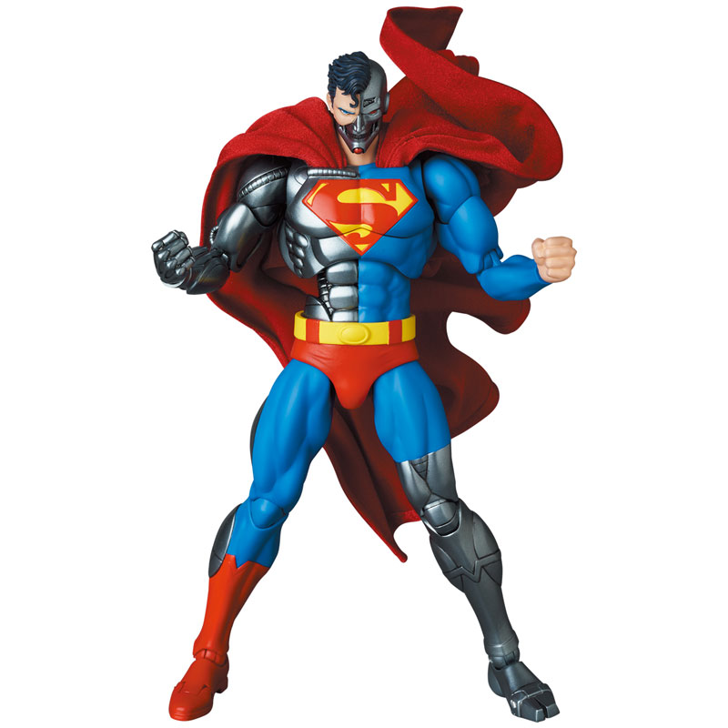 MAFEX Cyborg Superman Return of Superman figurine