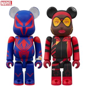 BEARBRICK Spider-Man 2099 SPIDER-WOMAN set