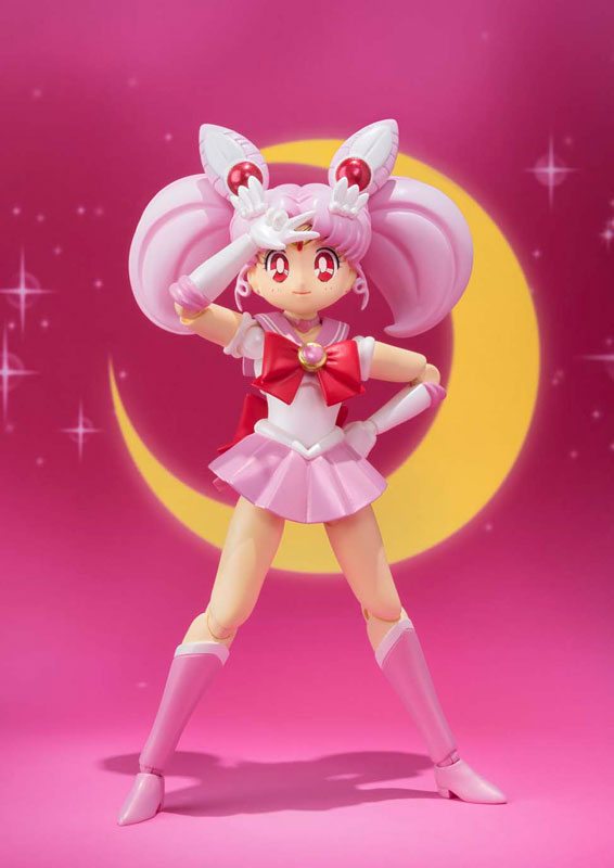 S.H.Figuarts Pretty Guardian Sailor Moon Chibi Moon used figurine
