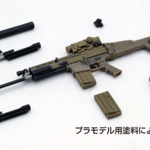 SCAR-H type 1/12 plastic model