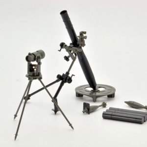 81mm mortar L16 type plastic model