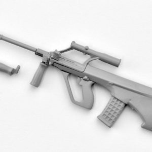 Little Armory AUG type 1/12 plastic model