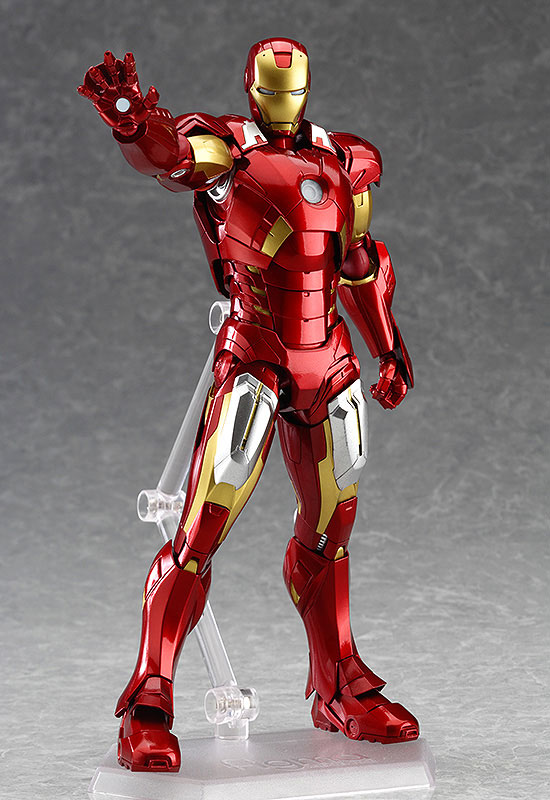 used iron man mark 7 avengers figurine