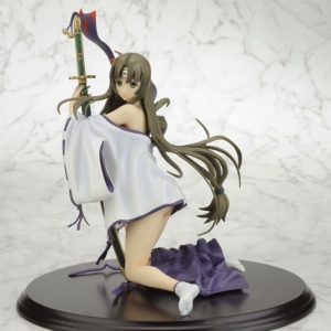Queen's Blade Musha Miko Tomoe damage ver figurine