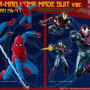 used shfigurarts spiderman homecoming homemade suit iron man mark 47 bandai