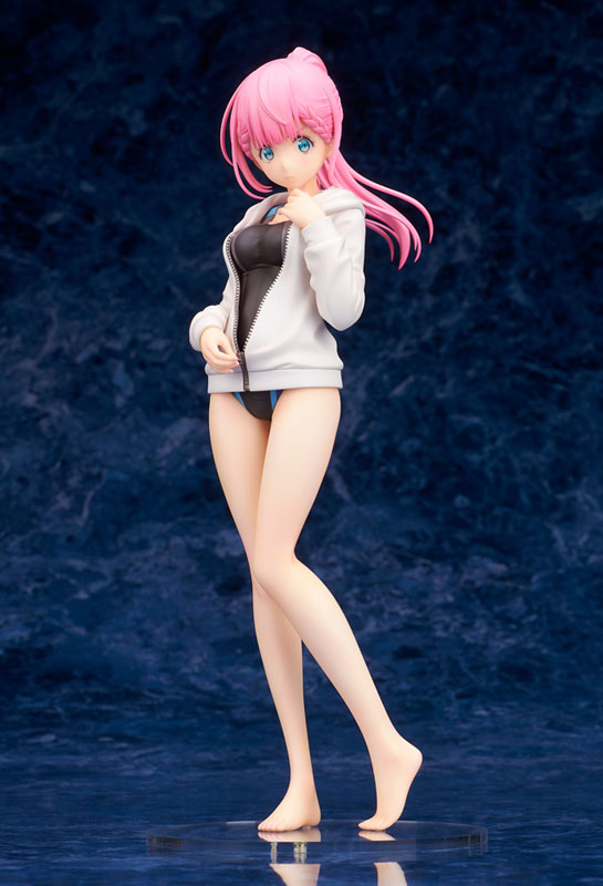 We can't study! Mafuyu Kirisu competitive swimsuit figure