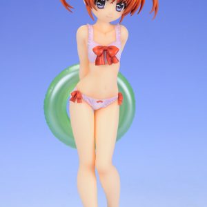 Magical Girl Lyrical Nanoha The MOVIE 1st Nanoha Takamachi swimsuit ver complete figure QsQ