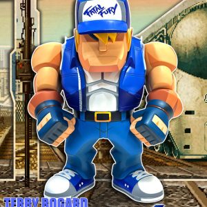 Bulkyz KOF98 Terry Bogard blue figure