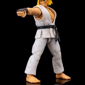 Street Fighter Ken action figure in fighting pose