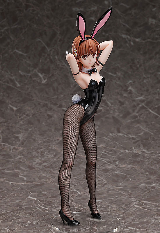 Railgun T Misaka Mikoto bunny 1/4 figure
