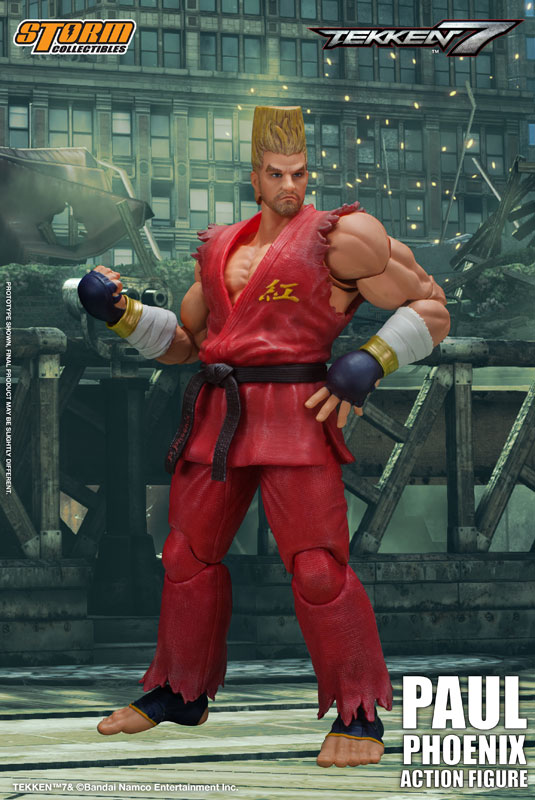 Tekken 7 Paul Phoenix action figure