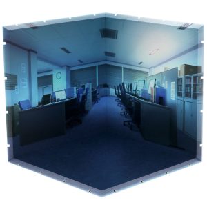 Dioramansion Office Night diorama set