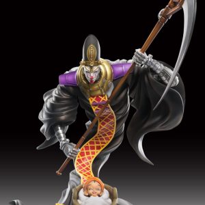 JoJo's Bizarre Adventure Death Thirteen and Mannish Boy statue