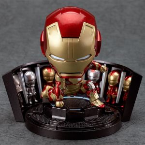 used nendoroid iron man mark 42 heroes edition armor set good smile company figurine