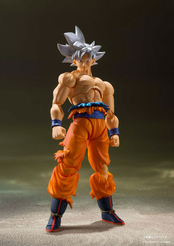 used shfiguarts son goku selfish secret dragon ball super bandai spirits