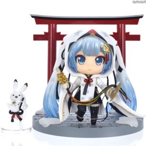 Snow Miku Crane Shrine Maiden Nendoroid