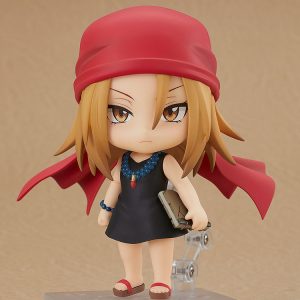 Used Osorezan Anna Nendoroid figurine in black outfit