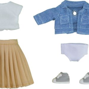 Nendoroid Denim Jacket Skirt doll outfit set