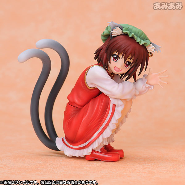 Touhou Project Black Cat Chen figure, used