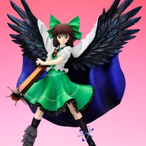 Touhou Project Utsuho Reiuji in hot troubled god's fire fig