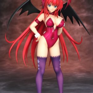 Used Rias Gremory 1/8 complete figure with red hair and black outfit