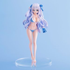 Rice cake illustration blue completed figure Union Creative