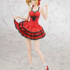 FateEXTRA CCC Saber Crimson modern costume figure Flare