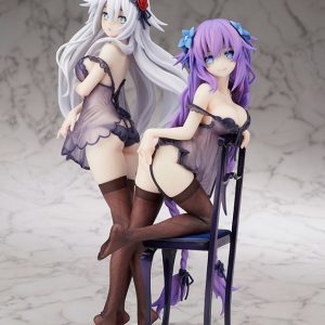 Neptunia Purple Heart Black Heart Baby Doll Ver figure
