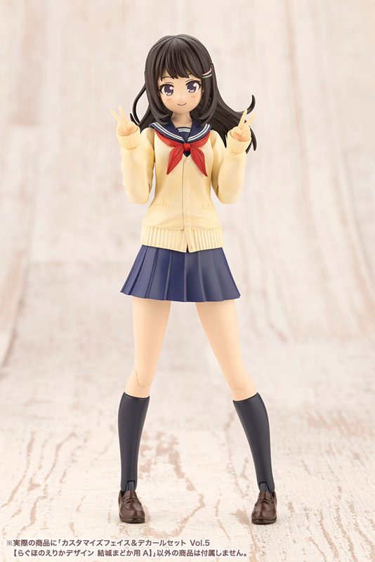 Sosai Girls Garden Vol.5 face decal set Kotobukiya