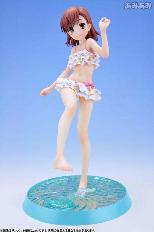 4-Leaves Railgun Misaka Mikoto beach side fig
