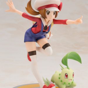 ARTFX J Pokemon series Kotone with Chikorita figure