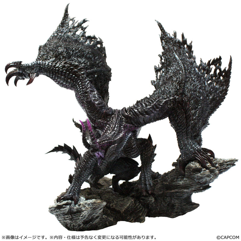 Monster Hunter Black Eclipse Dragon Gore Magala fig