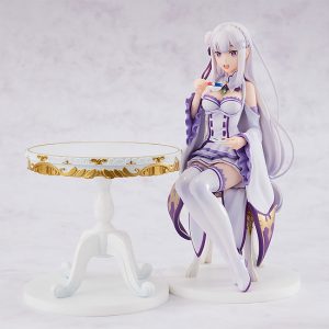 Re:Zero Emilia tea party figure