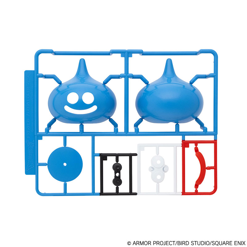 Dragon Quest Slime with grassland base model kit