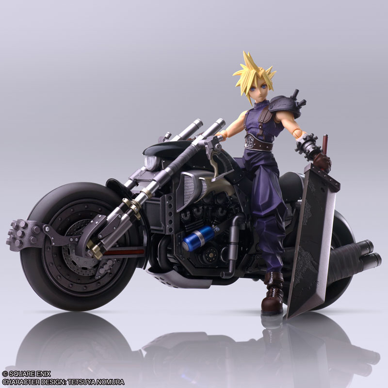 Final Fantasy VII Bring Arts Cloud & Hardy Daytona