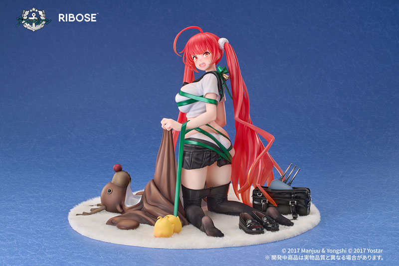 Azur Lane Honolulu fire red Ribose figure