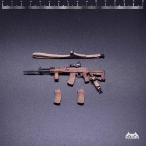 HASUKI coyote brown assault rifle set for action figures