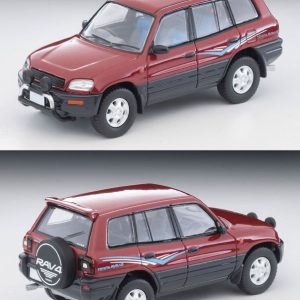 Tomica Limited Vintage Neo LV-N354a Toyota RAV4L V (Wine/Gray) 1995 [Tomytec]