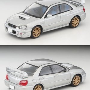 Tomica Subaru Impreza WRX STi silver vintage neo