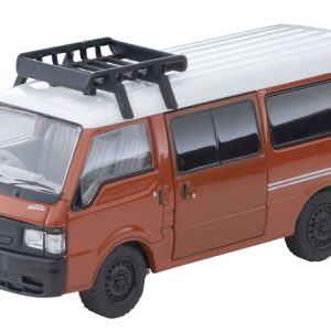 LV-N310d Mazda Bongo Brony Van Custom Specification (Brown) with roof carrier and figure [Tomytec]