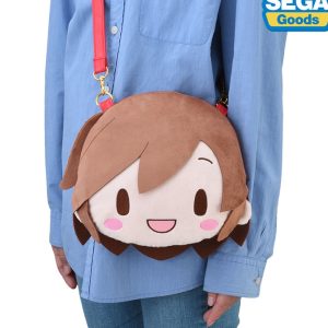 Hatsune Miku MEIKO fluffy face shoulder bag in medium size