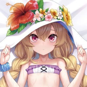 Little Witch Nobeta swimsuit dakimakura cover