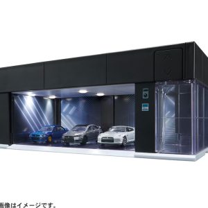 Tomica Premium Garage Black Standard Edition toy
