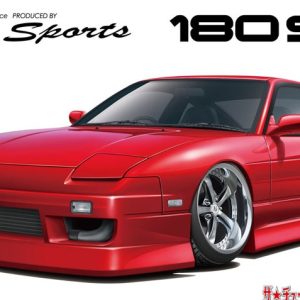 Aoshima The Tuned Car BN Sports RPS13 180SX '96 Ver.1 Plastic Model
