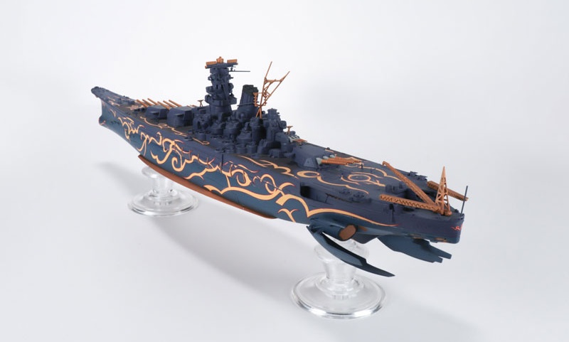 Arpeggio of Blue Steel Fog Fleet Musashi battleship model