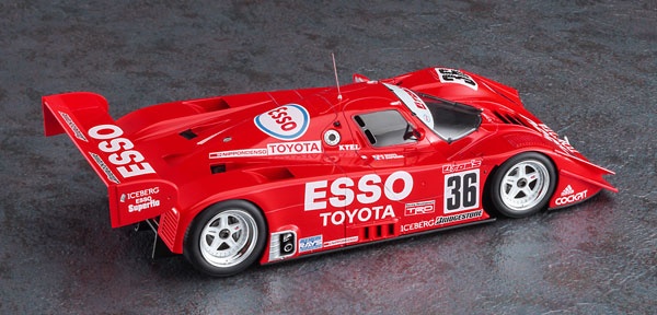 Esso Toyota 92C-V 1992 JSPC rescaled plastic car model