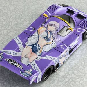 1/24 Sauber Mercedes C9 Claire Frost with figure plastic model