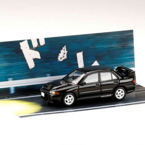 1/64 Mitsubishi Lancer RS ​​Evolution III / Initial D Kyoichi Sudo VS Ryosuke Takahashi [Hobby Japan]