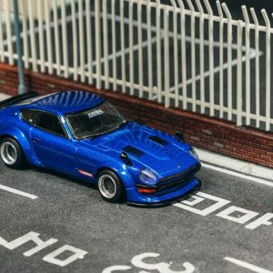 1/64 Nissan Fairlady Z S30 Widebody - Designed by Jon Sibal Blue[Tarmac Works]